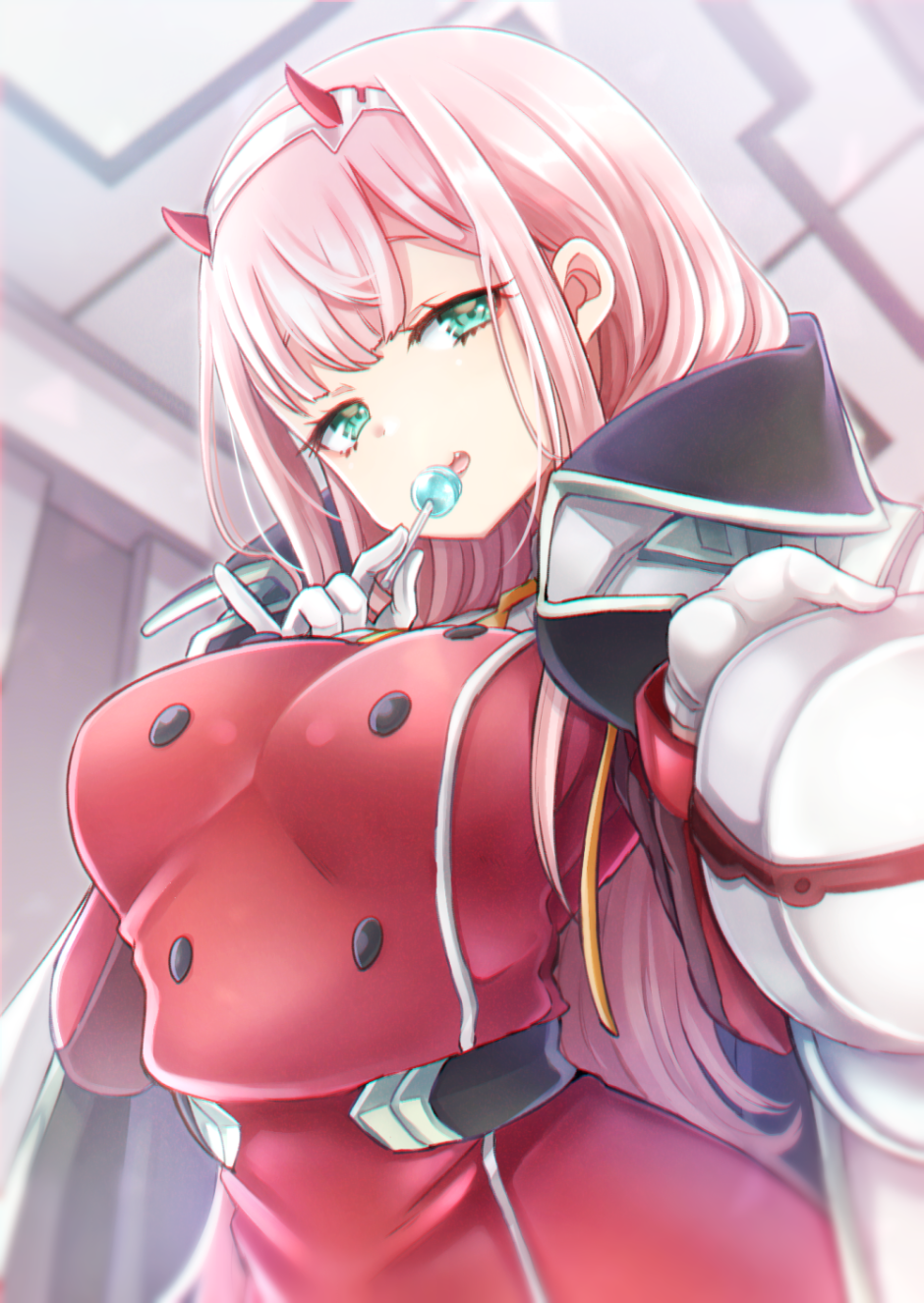 002 from anime Darling in the Franxx
