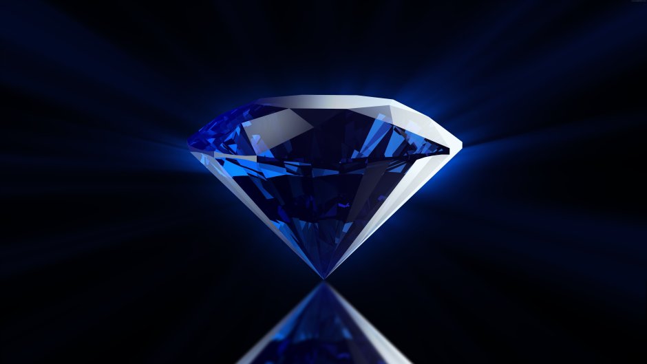 Blue diamond