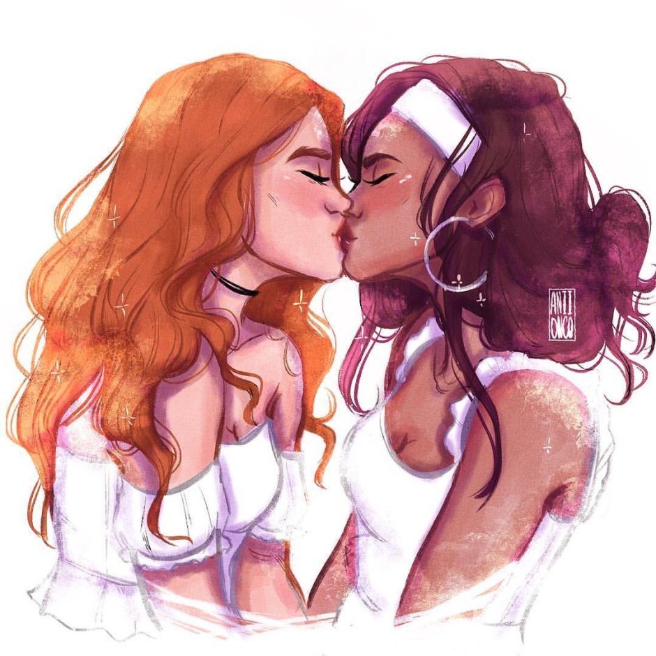 Kiss the tips of the lips