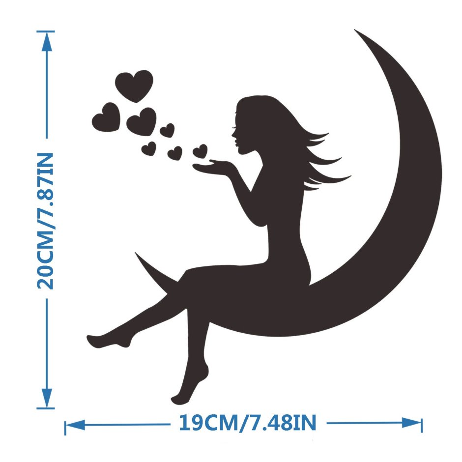 Lunar cycle tattoo sketch