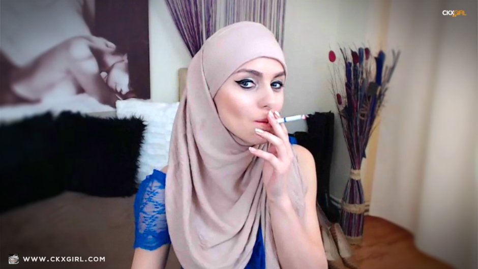 Girl in a hijab