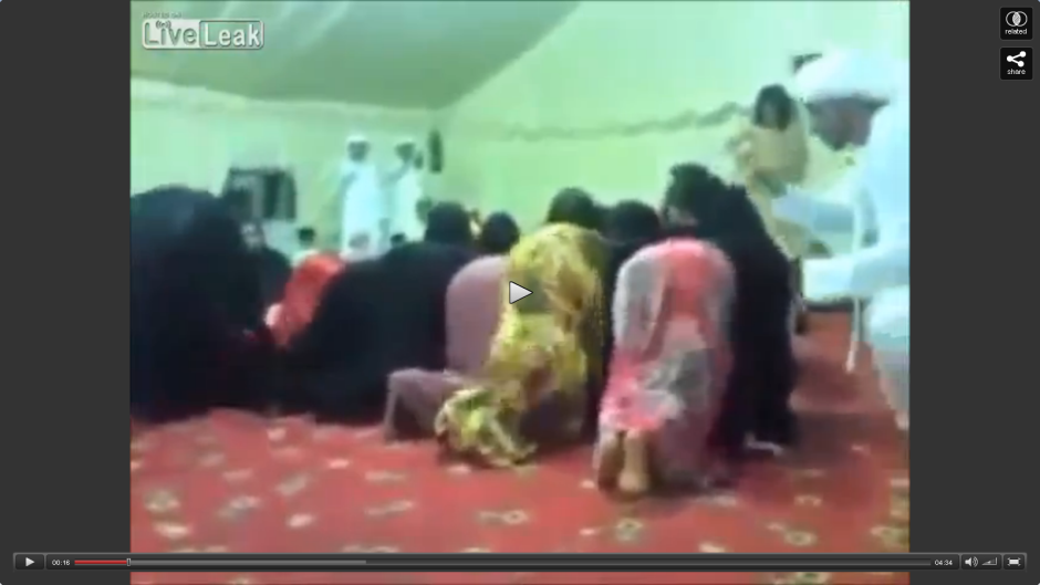 Muslim in a gangbang