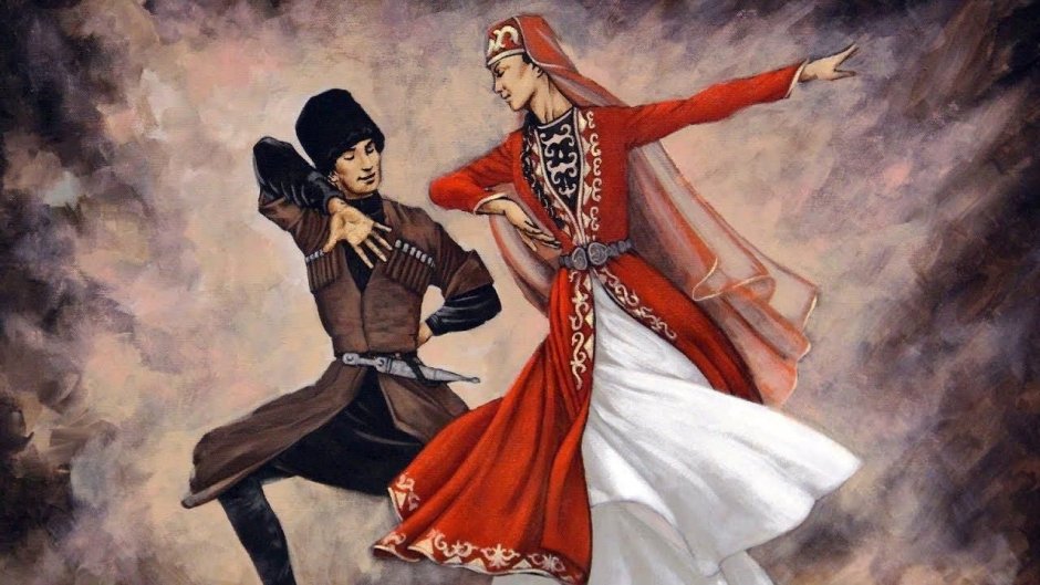 Caucasus Circassian Cherkeshenka