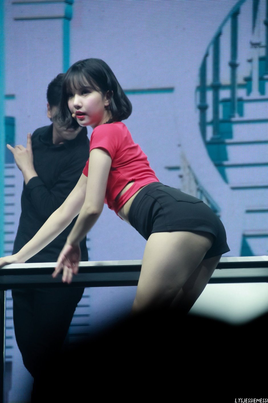 IU Lee Ji Eun in a swimsuit
