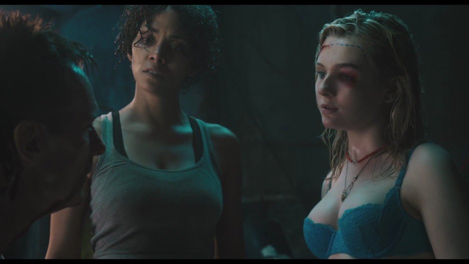 Holly Berry in the film Alarm Call