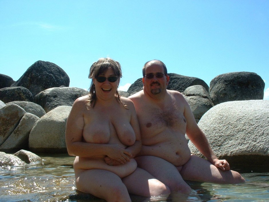 Young fat nudists