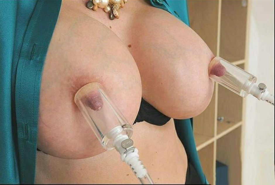 Milking milk from boobs bdsm