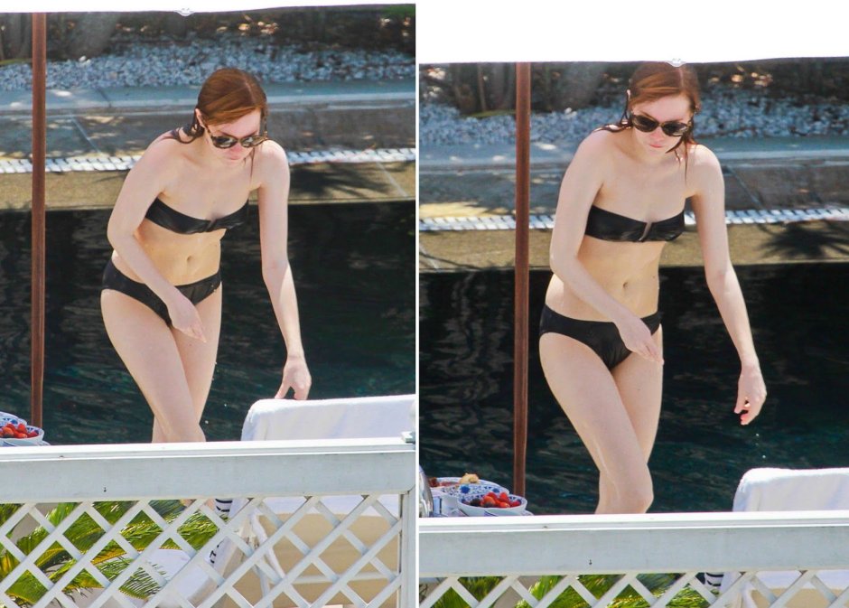 Emma Watson in a swimsuit
