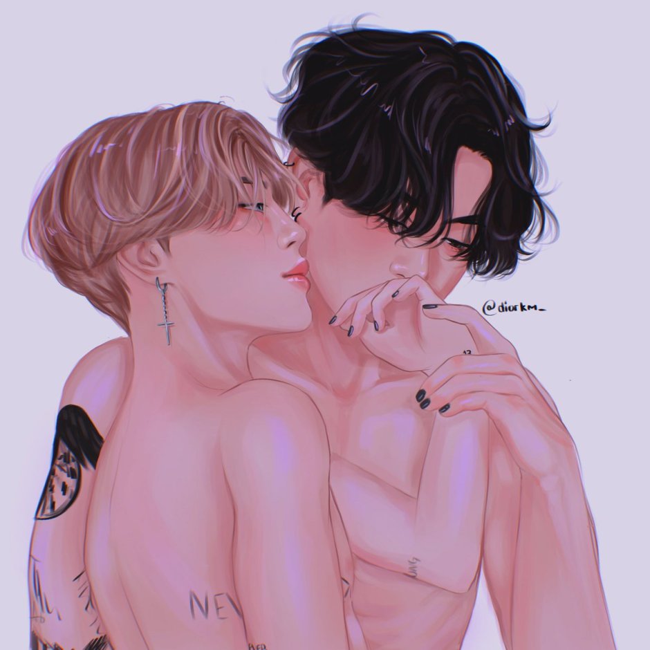 Art BTS Chonguk and Jimin 18