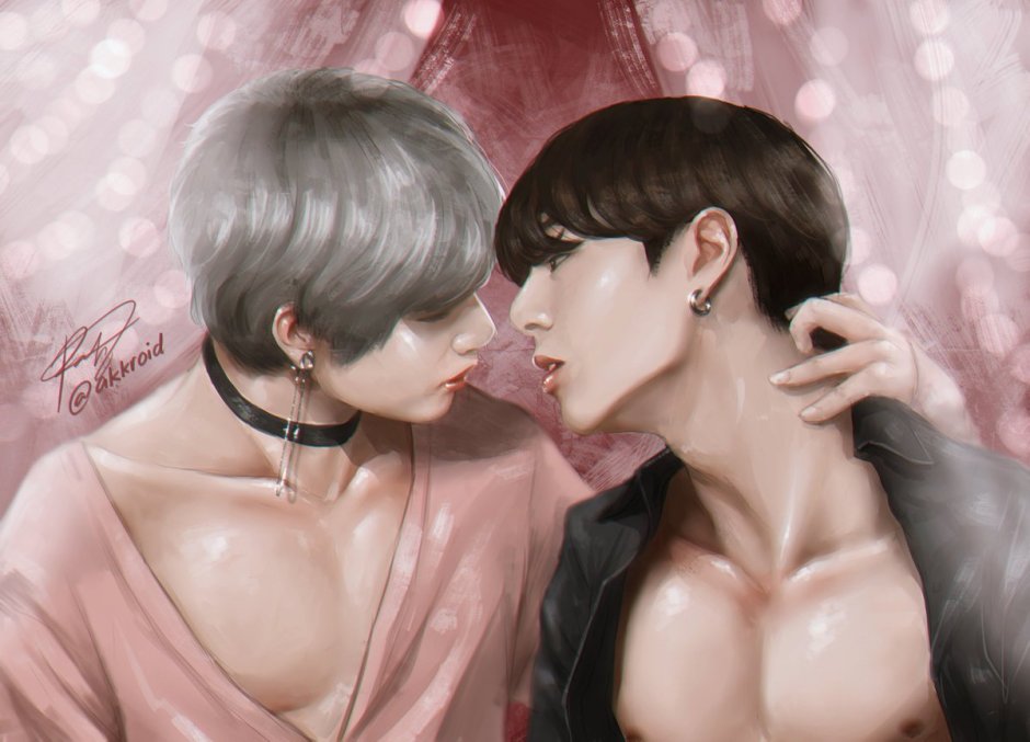 Taehyun and Lalisa
