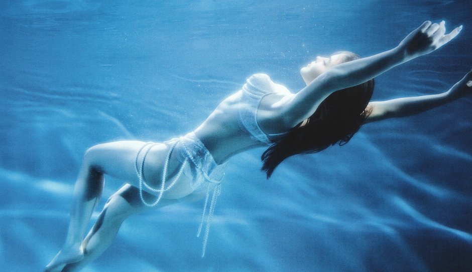 Sonya Tayurskaya in a swimsuit