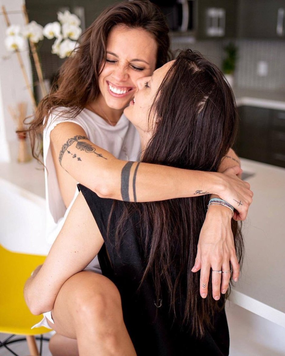 Mom and girl Lesbian