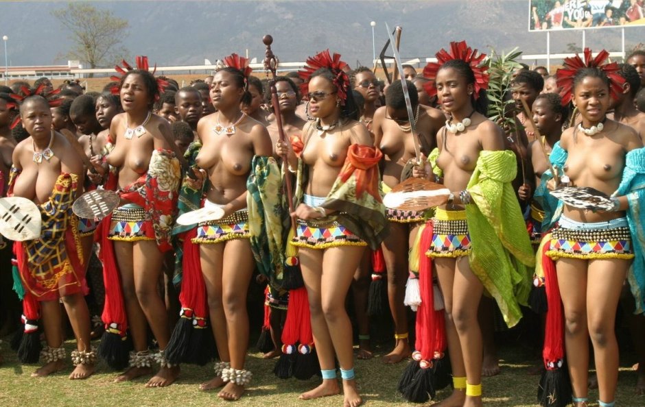 African peoples are naked