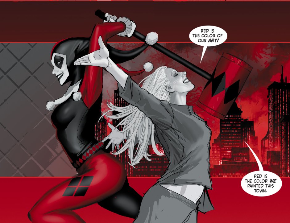 Harley Quinn Krasnaya Black