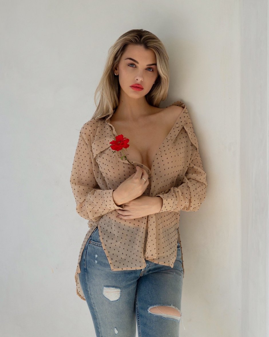 Emily Sirs in Lingerie