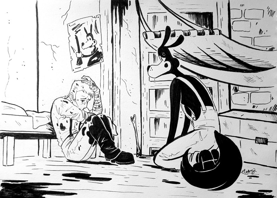 Bendy and ink car Sammy
