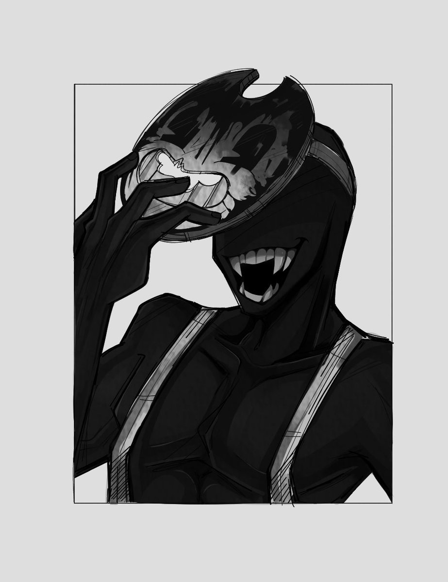 Ink Demon Scared Arts