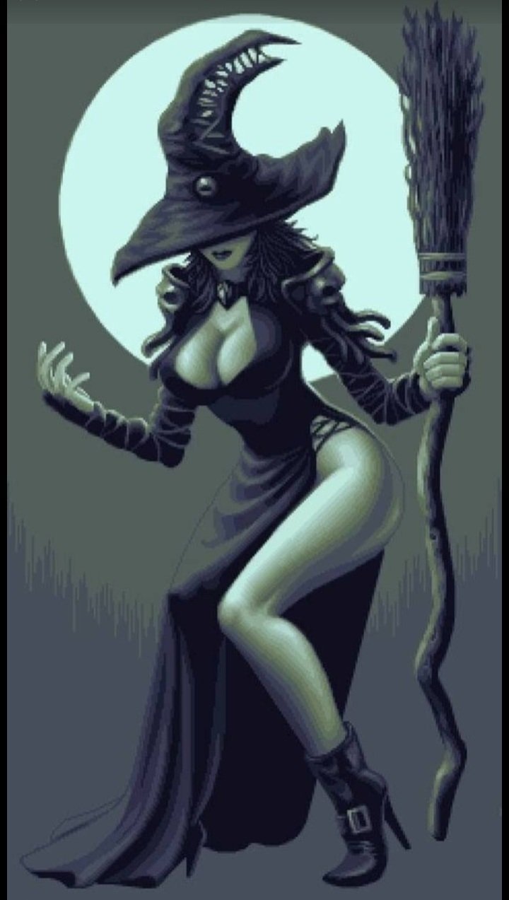 Green -legged witch