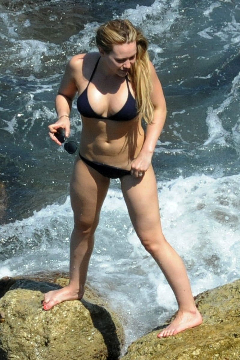 Hilary Duff without makeup