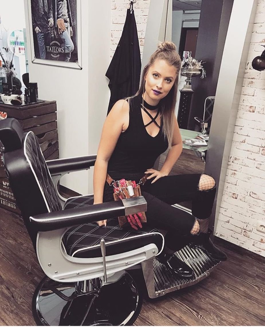 Alexandra Girl from a hairdresser