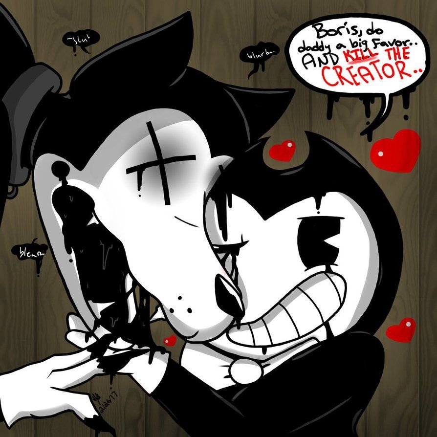 Alice Angel and Bendy Demon Love