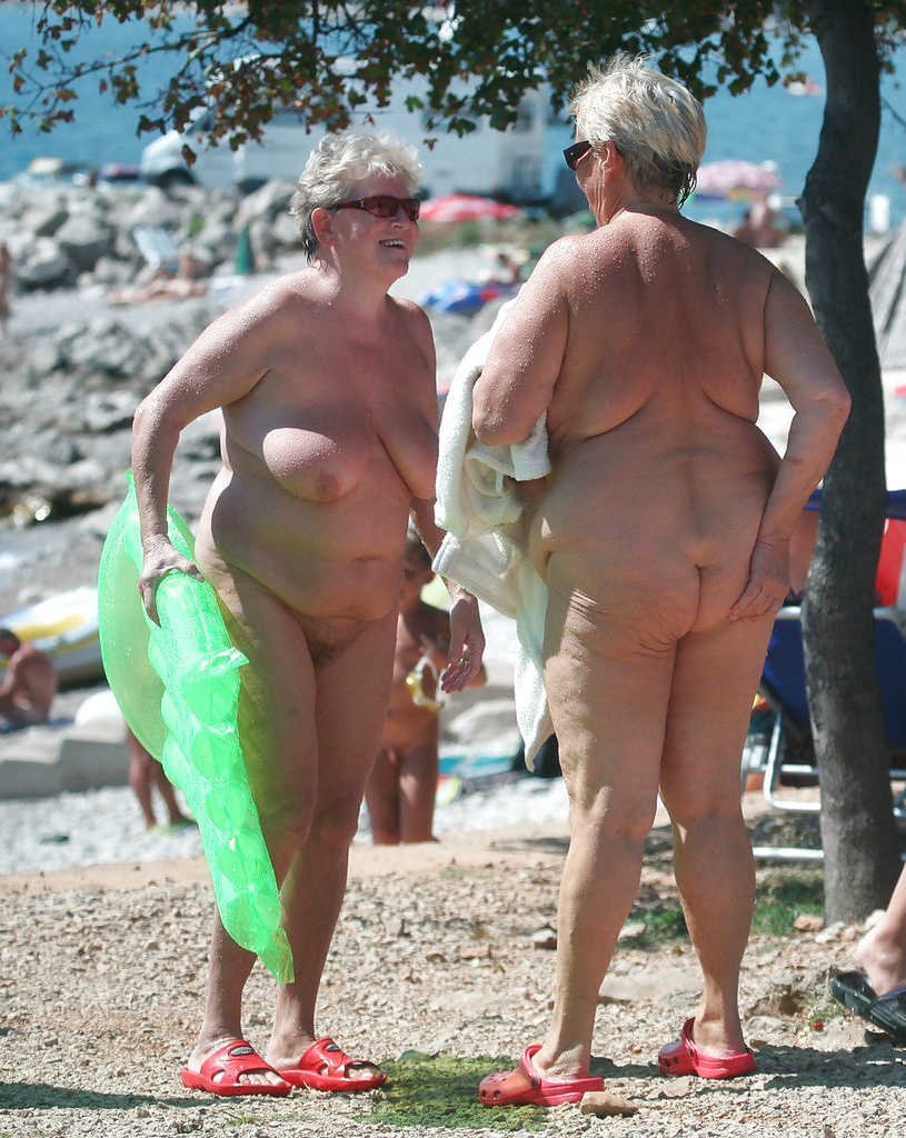 Naked old women nudist