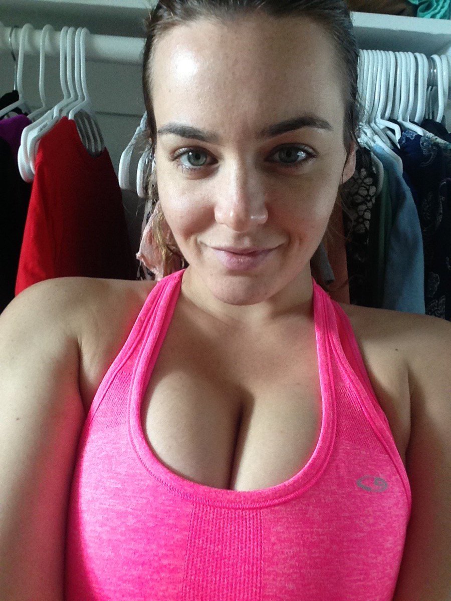 Natasha Nice in a T -shirt