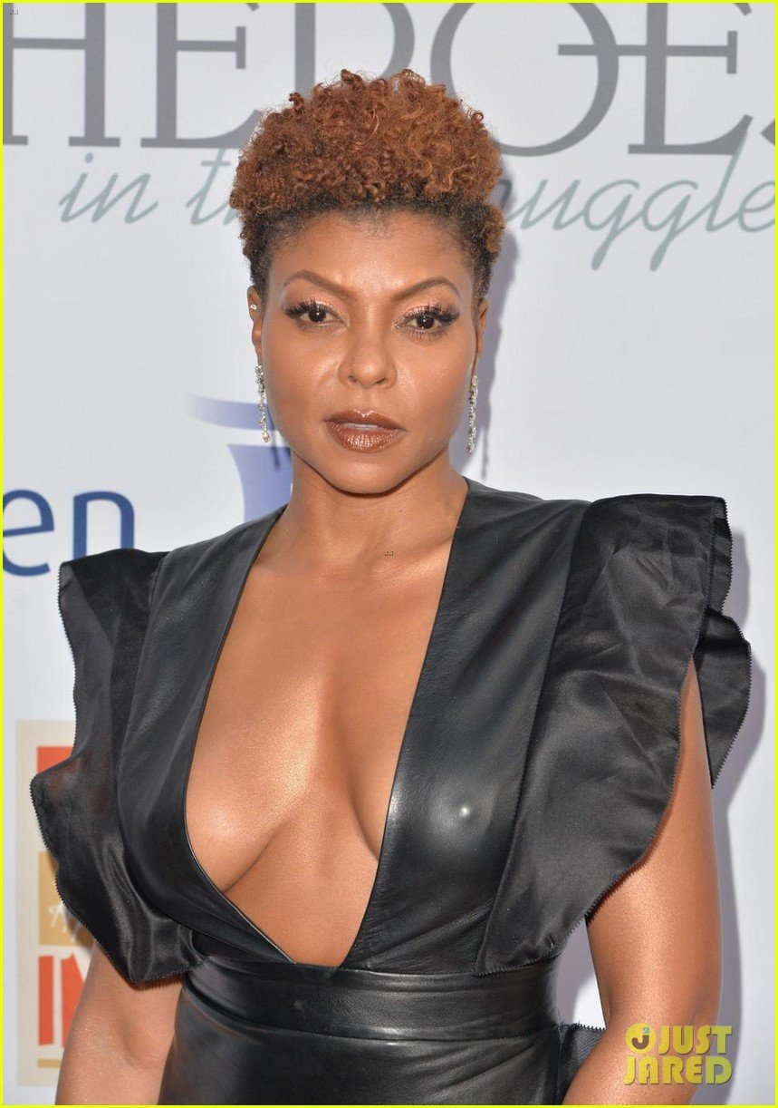 Taraji Henson in a swimsuit