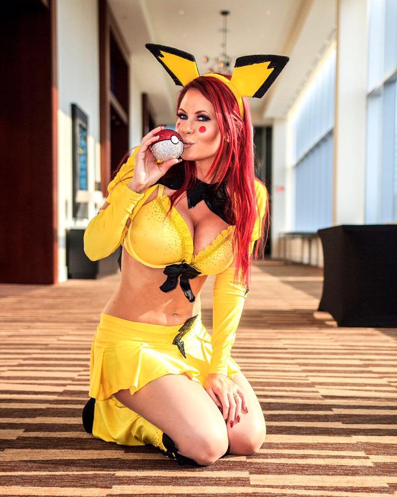 Girl in a suit Pikachu