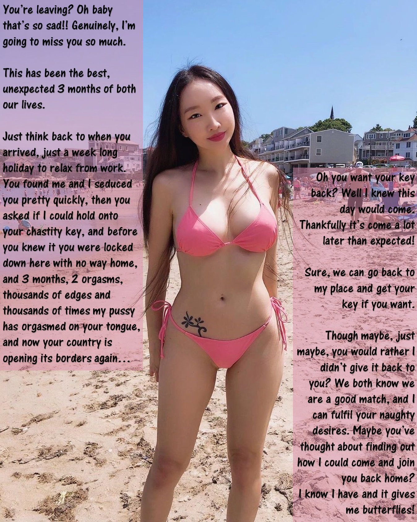 Asian chastity femdom