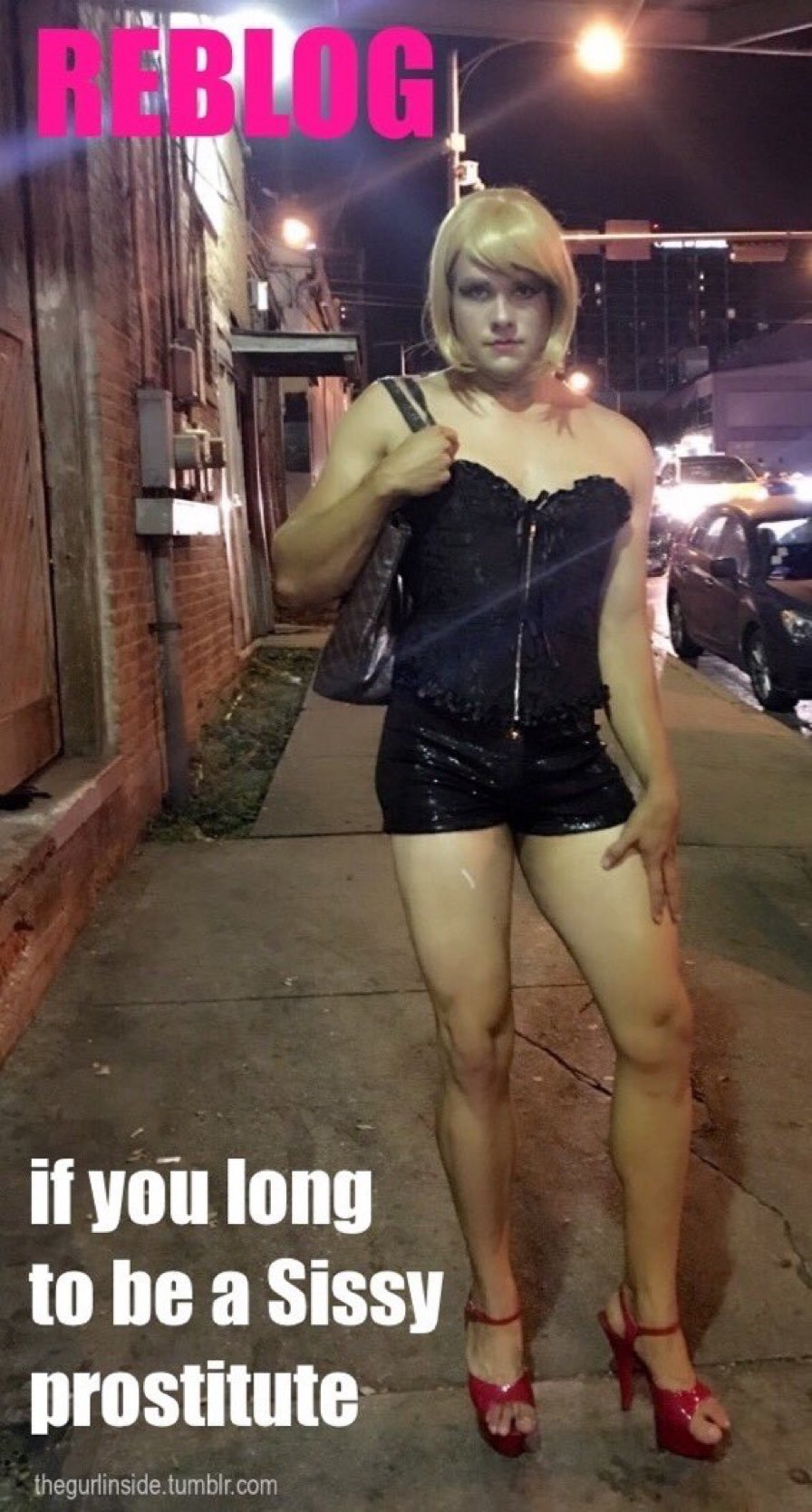 Tranny Whore Captions - Sissy Prostitute - 72 porn photo