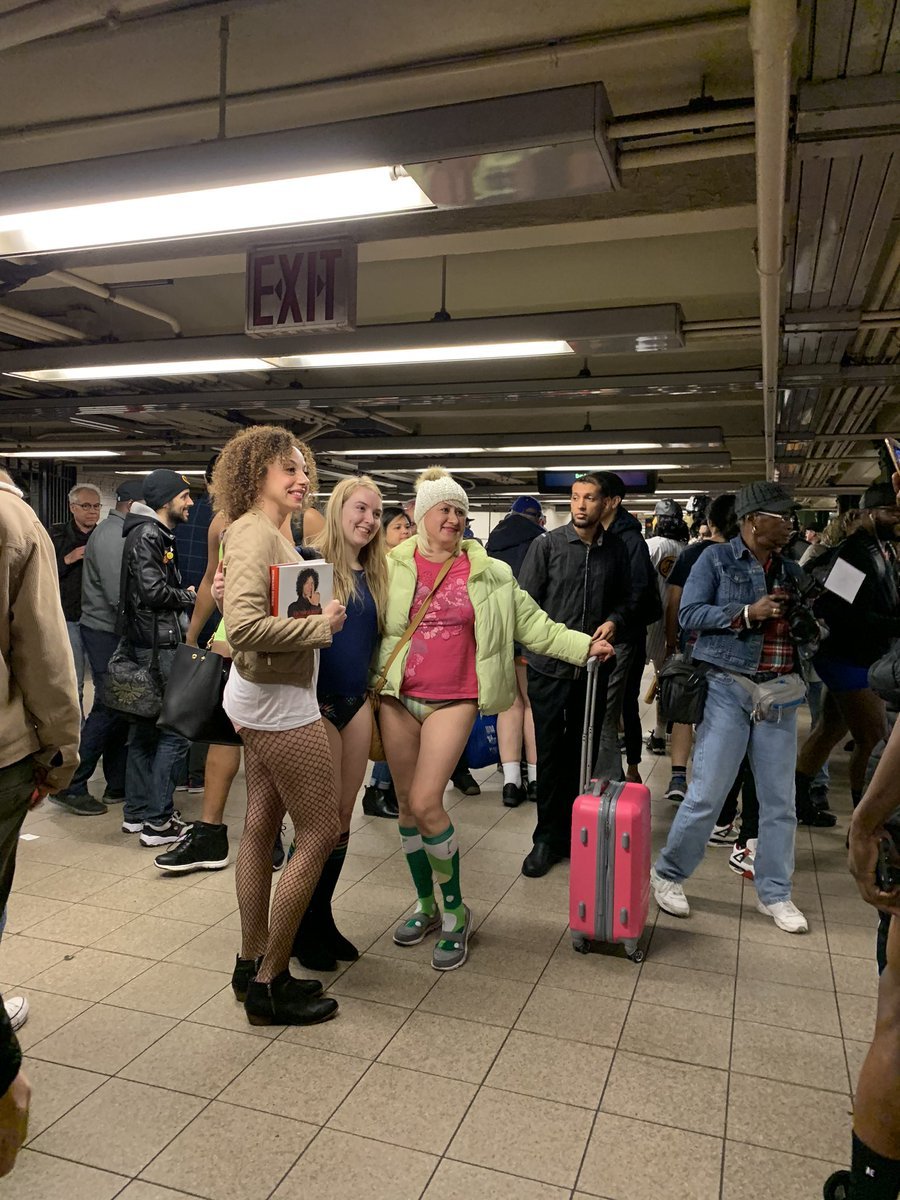 No Pants Subway Ride 2020