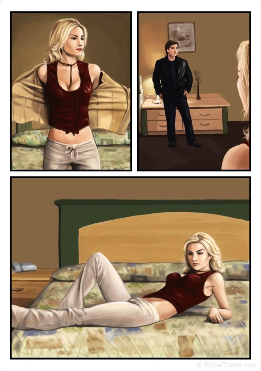 Elisha Catbert in underwear