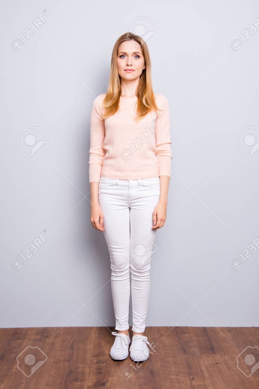 Woman Standing Straight