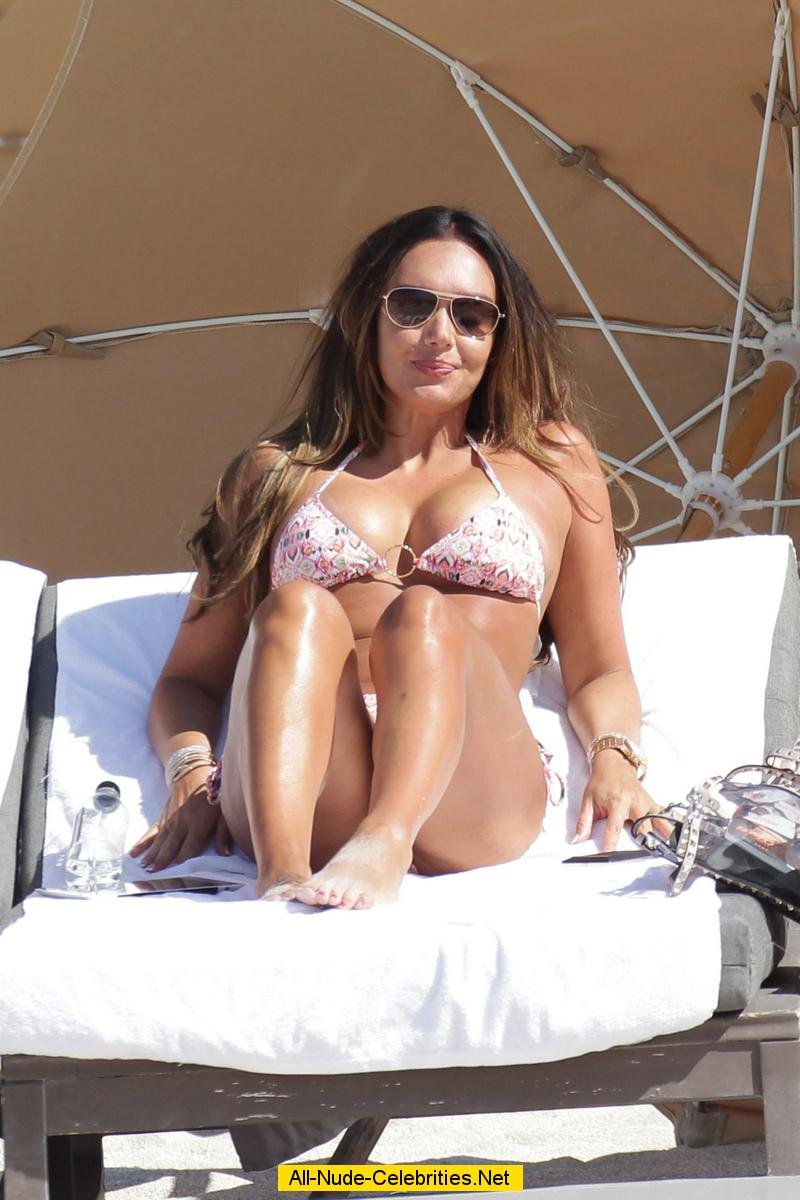 Tamara EcClestone in a swimsuit