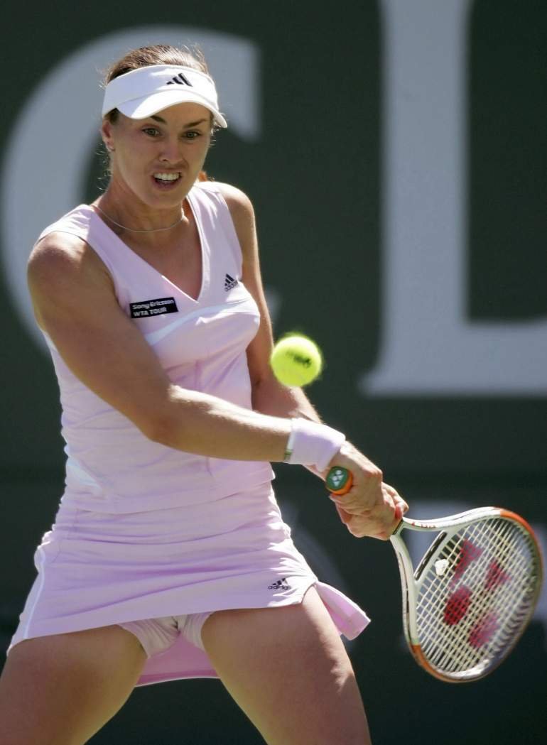 Tennis player Martin Hingis