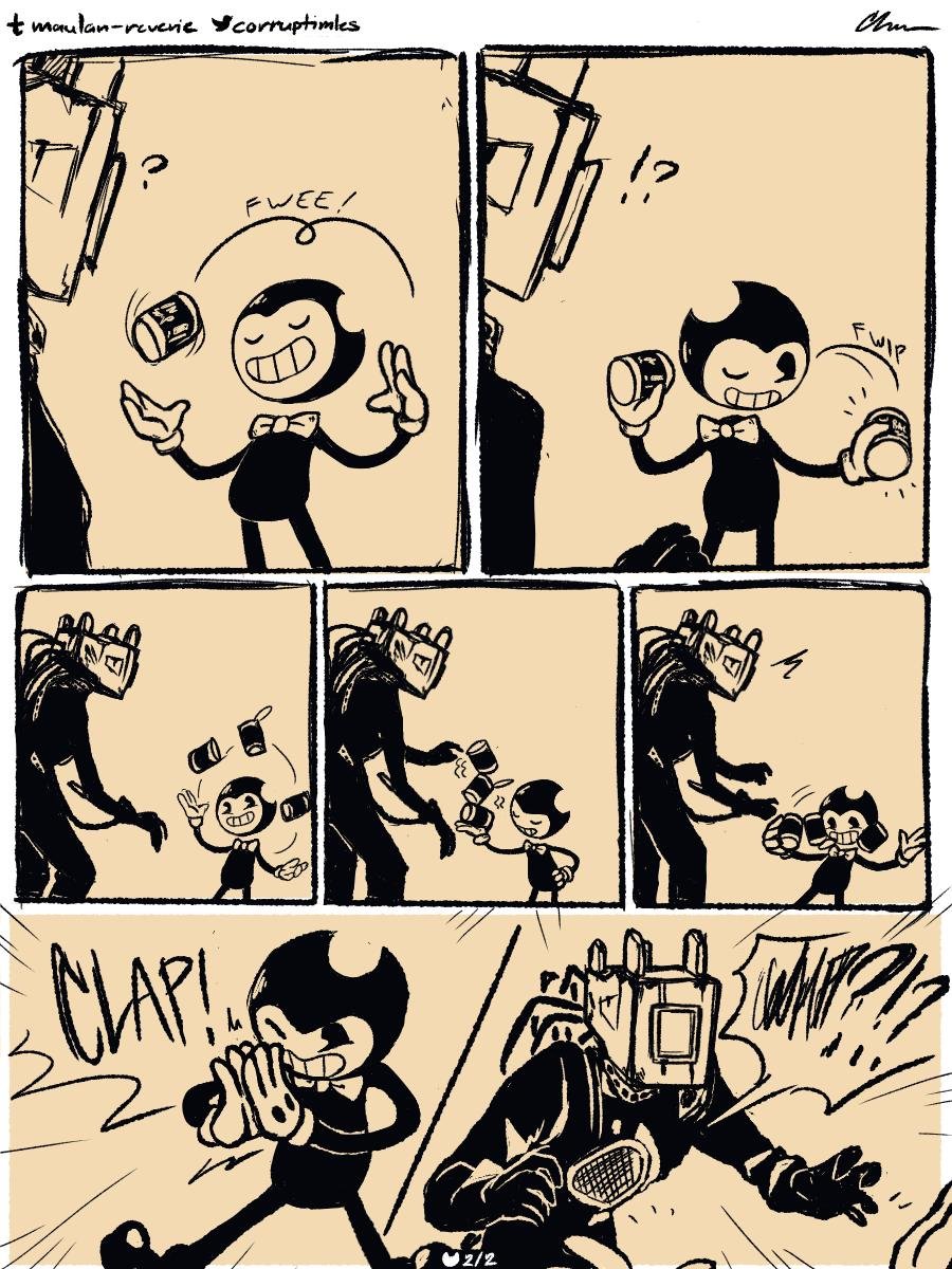 Bendy and ink machine Alice and Bendy and Boris