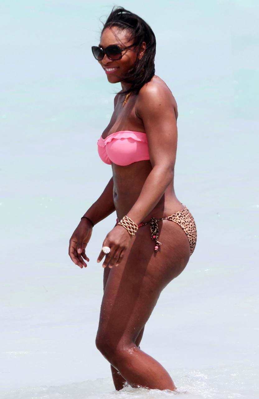 Serena Williams in underwear