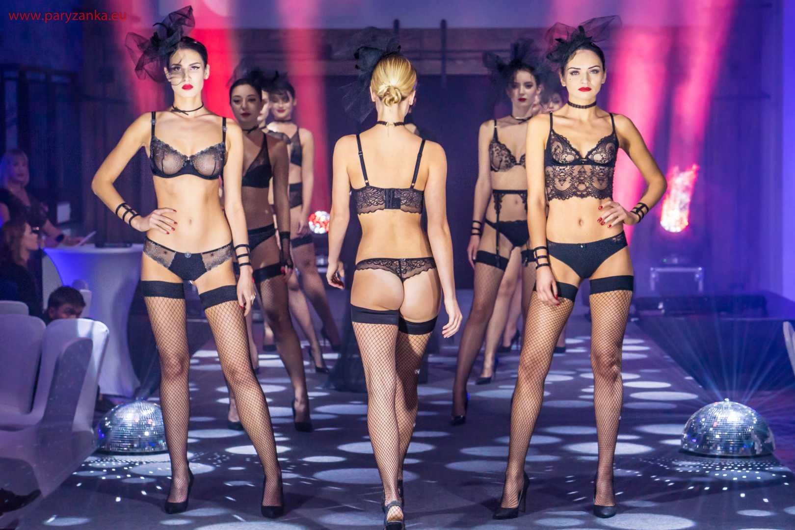 Flingerie show threesome video