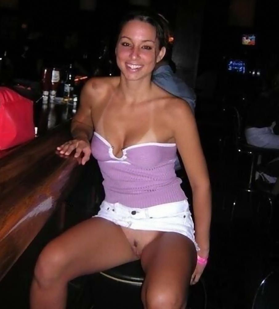Long legs in micro dresses without panties