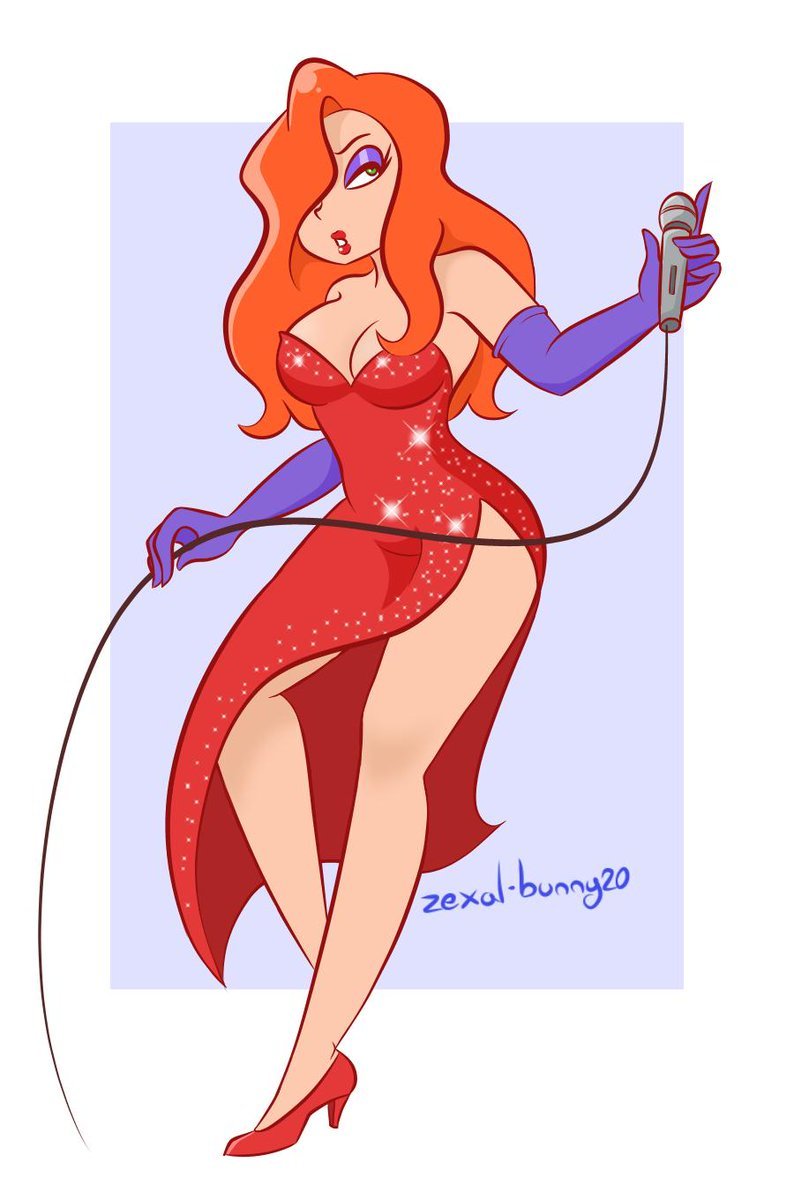 Suspended Jessica Rabbit
