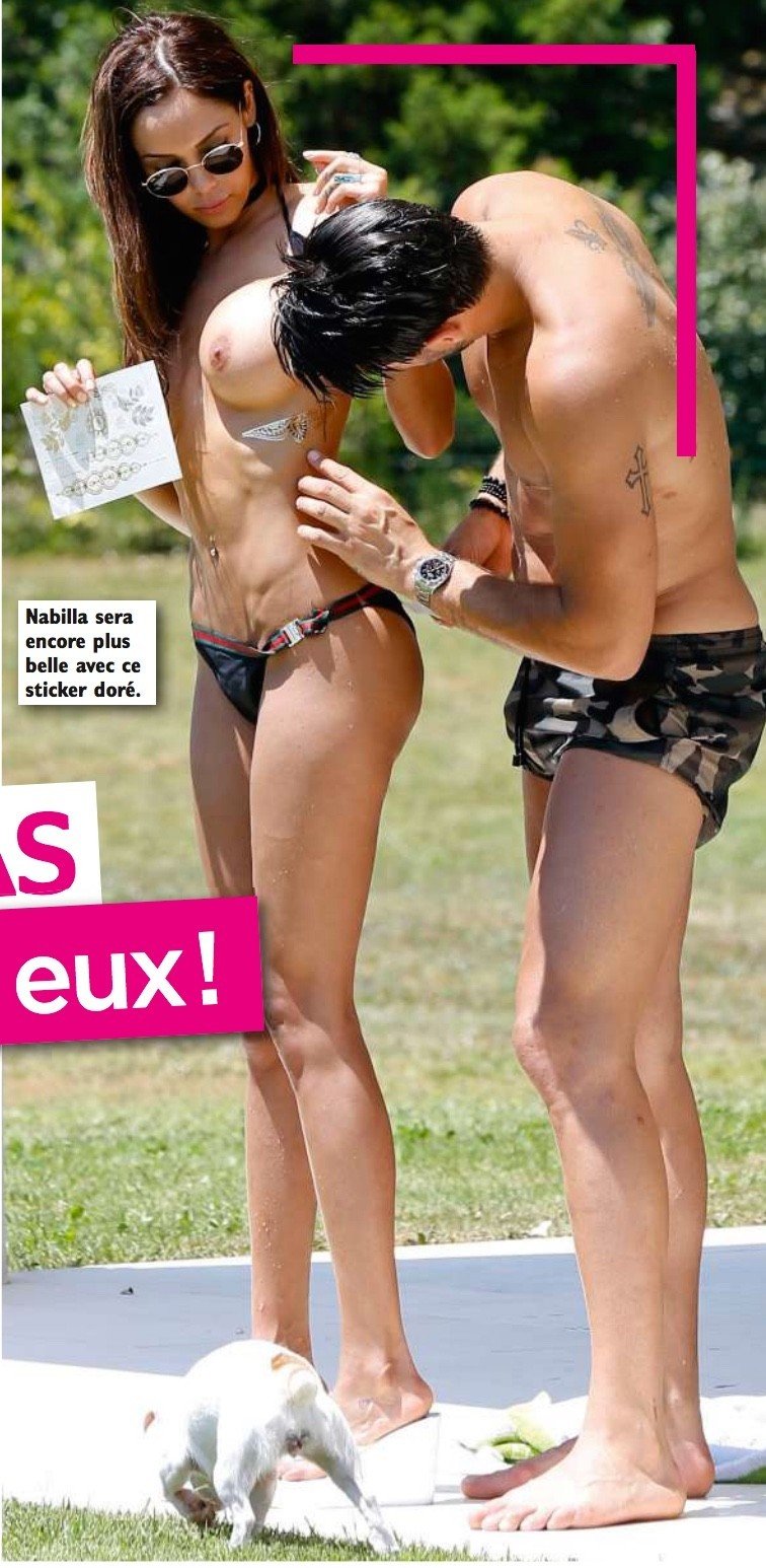 Nabilla Benattia boobs