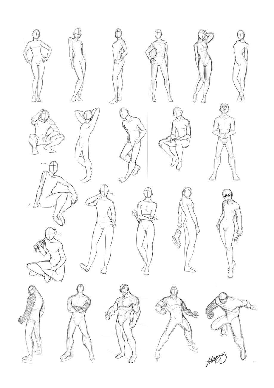 Female poses