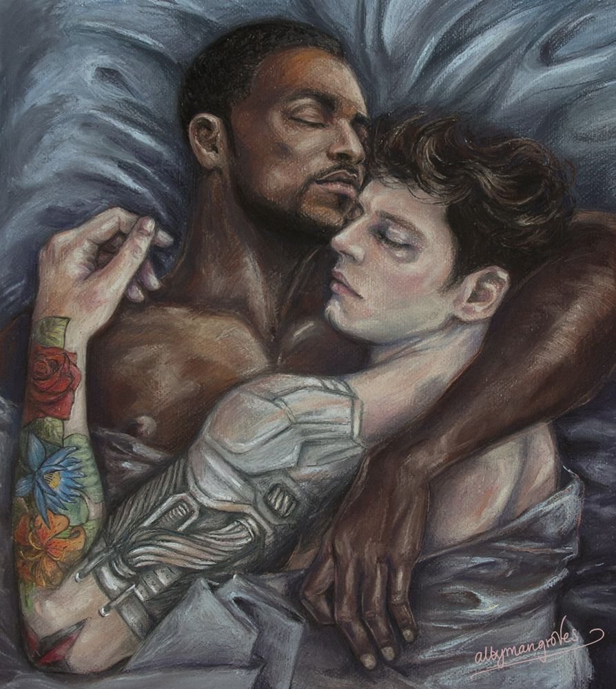 Bucky and Sam Wilson