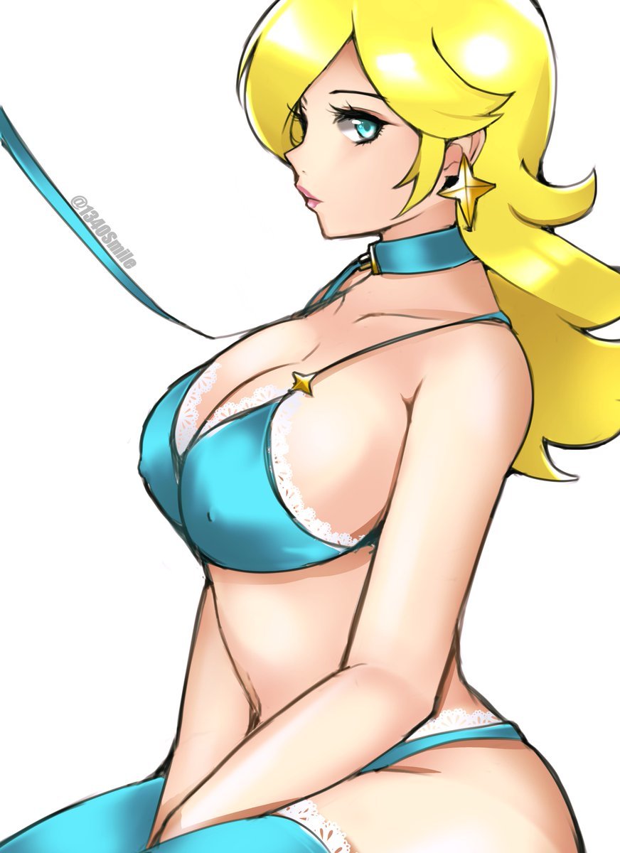 Mario Princess Rosalina Tits