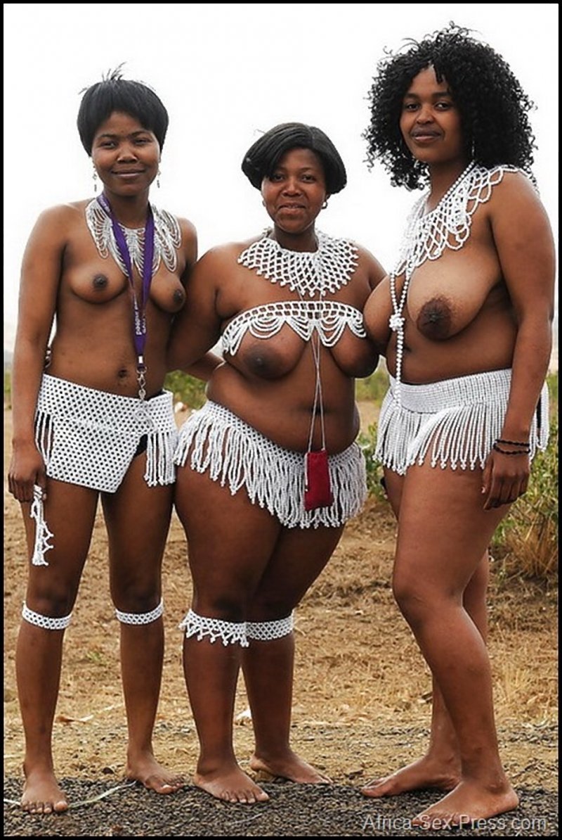Naked women from the tribe