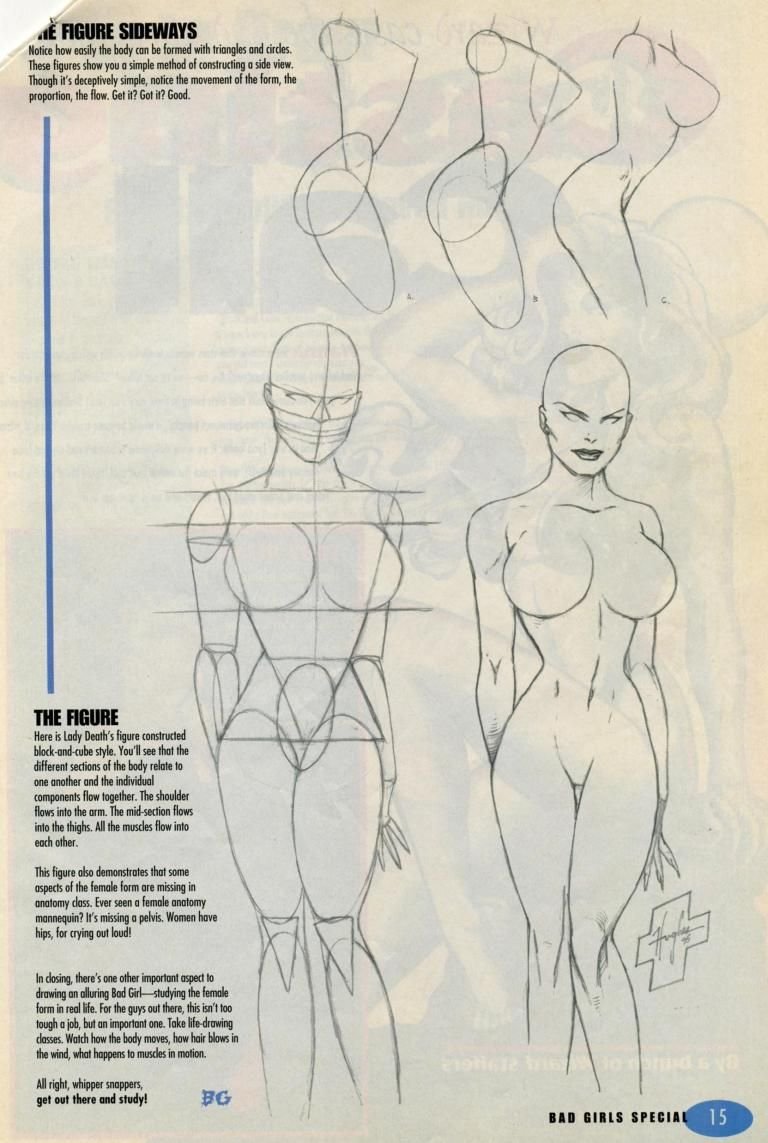 Spannende Body's Frau Nude Cartoon Fundamentals: How to Draw The Female Form