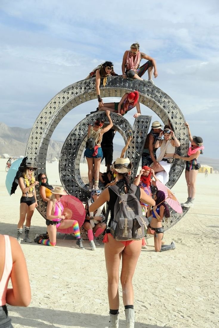 Burning Man Festival Nudity
