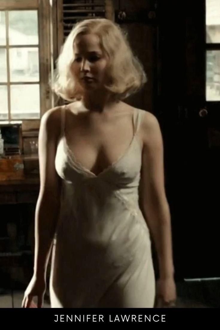 Jennifer Lawrence chest in films