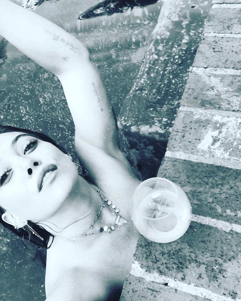Hilary Duff photos in a swimsuit 2020
